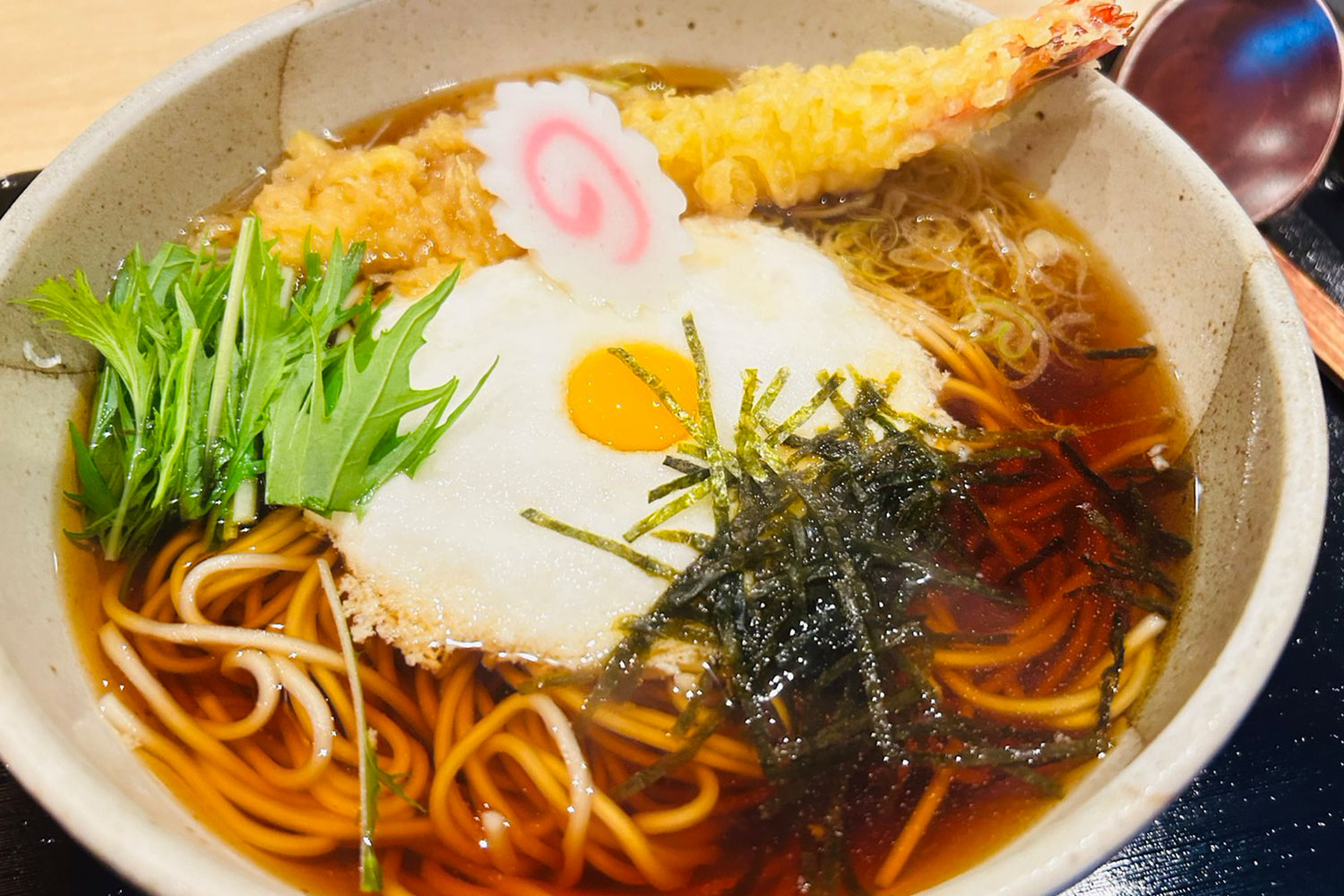 Mt. Takao　Tororo soba