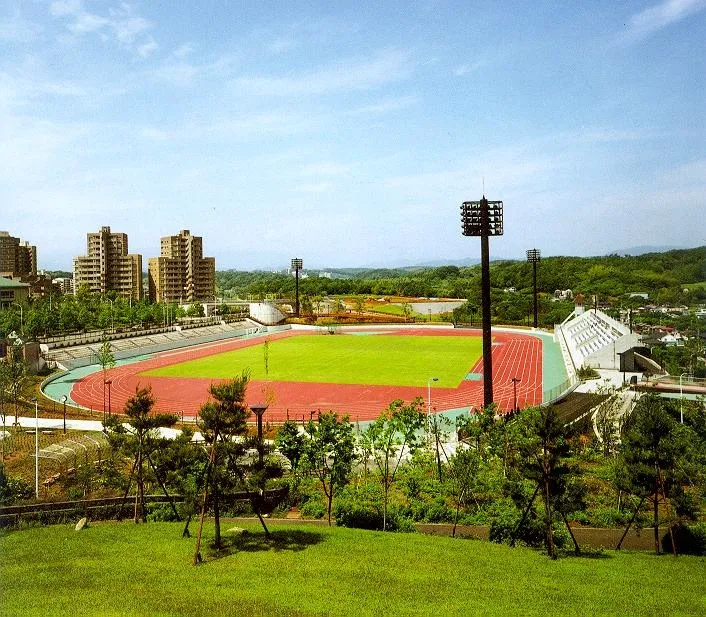 上柚木公園陸上競技競技場・野球場・テニスコートの画像