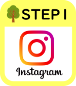 STEP1 Instagram(インスタグラム)を「Appストア」もしくは「Googleプレイ」からインストールして、公式アカウント「いこうよ高尾山(@go_to_takaosan)」をフォロー
