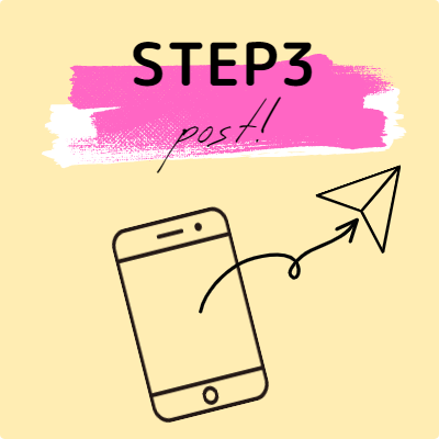 STEP3　高尾山で撮った写真に指定のハッシュタグ